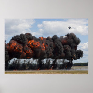 A10 Aanval op de grond Poster