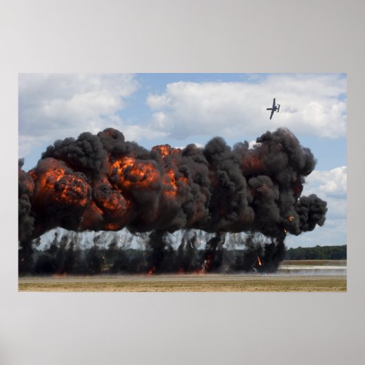 A10 Aanval op de grond Poster (Voorkant)