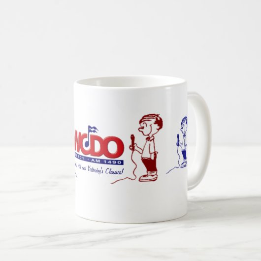 A10 - CDO Announcer "in stereo"-Mok Koffiemok (Voorkant rechts)