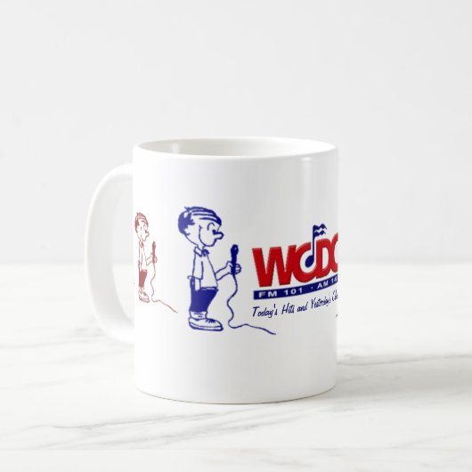 A10 - CDO Announcer "in stereo"-Mok Koffiemok (Voorkant links)