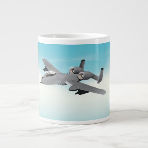 A10 Illustratie militair vliegtuig Grote Koffiekop