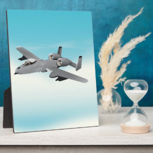 A10 Militair Vliegtuig Illustratie Fotoplaat