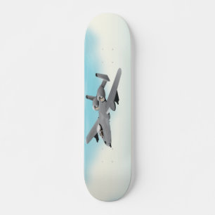 A10 Militair Vliegtuig Illustratie Persoonlijk Skateboard