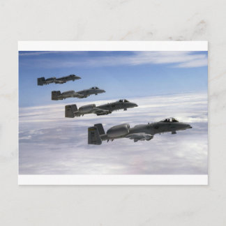 A10 Thunderbolt II Briefkaart
