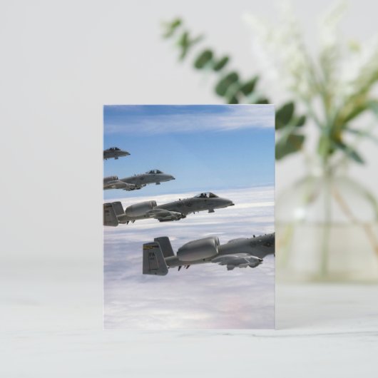 A10 Thunderbolt II Briefkaart (Staand voorkant)