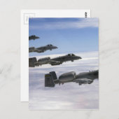 A10 Thunderbolt II Briefkaart (Voorkant / Achterkant)
