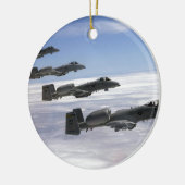 A10 Thunderbolt II Keramisch Ornament (Links)