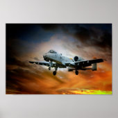 A10 Thunderbolt II Poster (Voorkant)