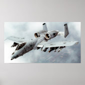 A10 Thunderbolt II-Poster Poster (Voorkant)