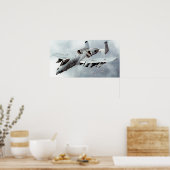 A10 Thunderbolt II-Poster Poster (Keuken)