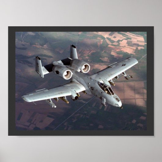 A10 THUNDERBOLT POSTER (Voorkant)