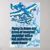 A10 Warthog Poster (Voorkant)