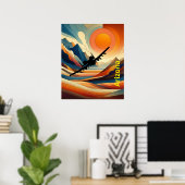 A10 Warthog Poster. Poster (Thuiskantoor)