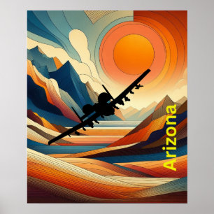 A10 Warthog-poster. Poster
