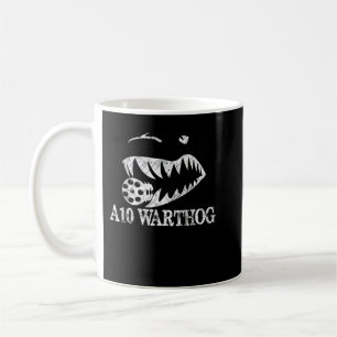 A10 Warthog Shark Mouth Militair Koffiemok