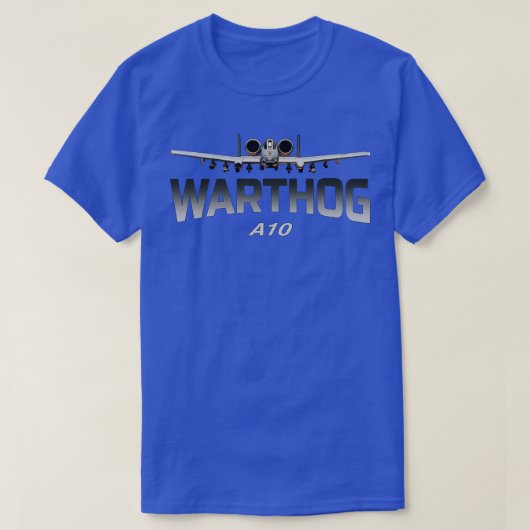 A10 Warthog Thunderbolt II straaljagers 1 T-shirt (Design voorkant)