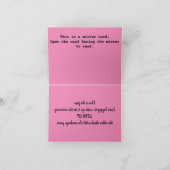 A119D - Mirror-kaart — de andere grief Bedankkaart (Binnen)