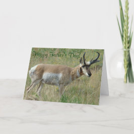 A12 Pronghorn Antelope Buck Kaart