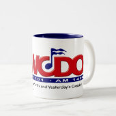 A12 - WCDO Announcer Guy Coffee Mok (Voorkant rechts)
