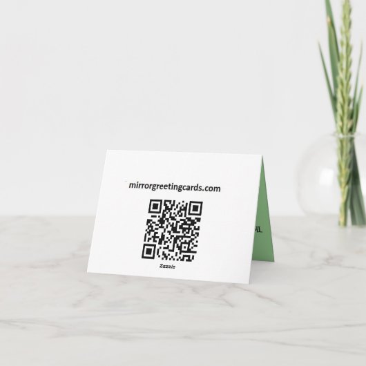 A137D U bent een prachtige briefkaart (Achterkant)