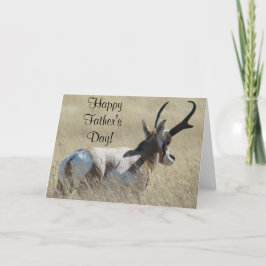 A14 Pronghorn Antelope Sunshine Buck Kaart