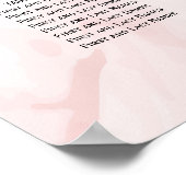 A14 Tafel GUEST ZITKAART Poster (Hoek)