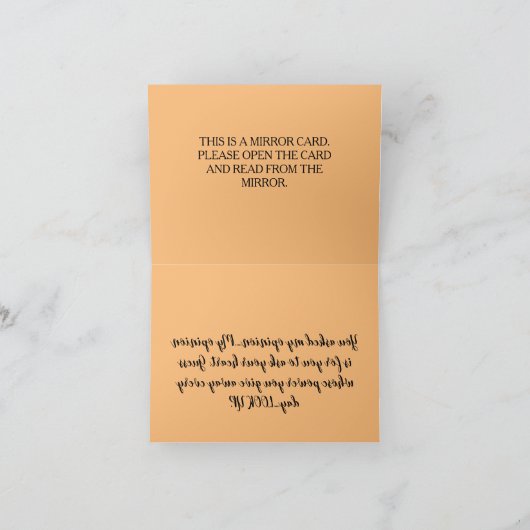 A172 - Mijn mening Bedankkaart (Binnen)