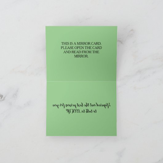 A173 - Beste Persoon Bedankkaart (Binnen)