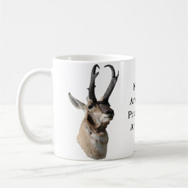 A18 Pronghorn Antelope Head Koffiemok