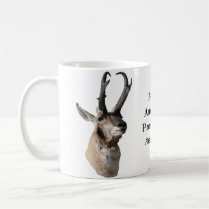 A18 Pronghorn Antelope Head Koffiemok