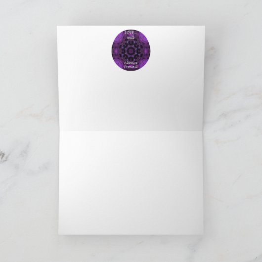 A19 Liefde zal altijd de overhand hebben Kaart 1 (Binnen)