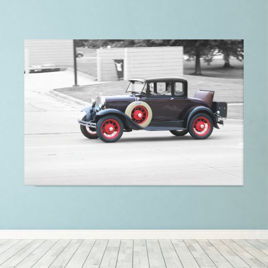 A1 CANVAS AFDRUK (Insitu (Houten vloer))