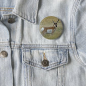 A1 Gaffelantilope Ronde Button 5,7 Cm (In situ)