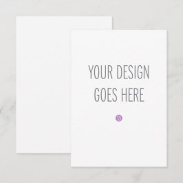 A1 Response Card Enveloppekaart Afdrukken (3.5x5)) Kaart