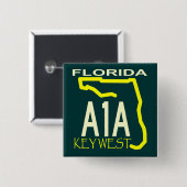 A1A-Button Vierkante Button 5,1 Cm (Voorkant /achterkant)