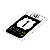 A1A Hwy Sign Florida Magneet (Linkerzijde)