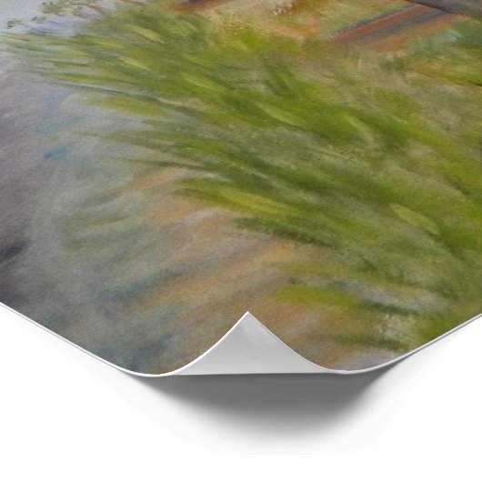 A1A IN FLAGLER BEACH, FLORIDA Poster (Hoek)