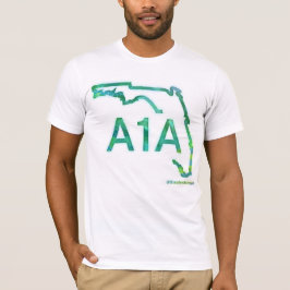 A1A Schilderachtig Highway in Florida T-shirt