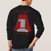 A1LogoLarge, Restaurant Exhaust T-shirt (Achterkant)