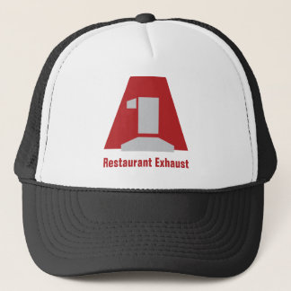 A1LogoLarge, Restaurant Exhaust Trucker Pet