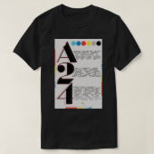 A24 Film Poster Poster T-shirt (Design voorkant)