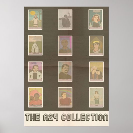 A24 Film Tarot Design Collectie Poster (Voorkant)