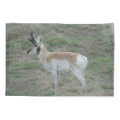 A26 Pronghorn Antelope Buck Kussensloop (Achterkant)