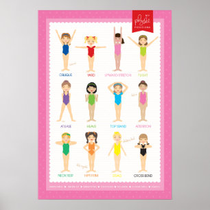 A2 Fysieke posities Poster