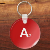 a2 geneesmiddel voor groep van de humane druppelgr sleutelhanger (Voorkant)