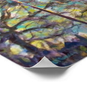 A2 SKYLINE NACHT UITZICHT POSTER (Hoek)