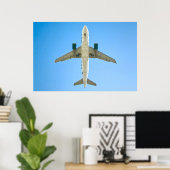 A320 BELLY POSTER (Thuiskantoor)