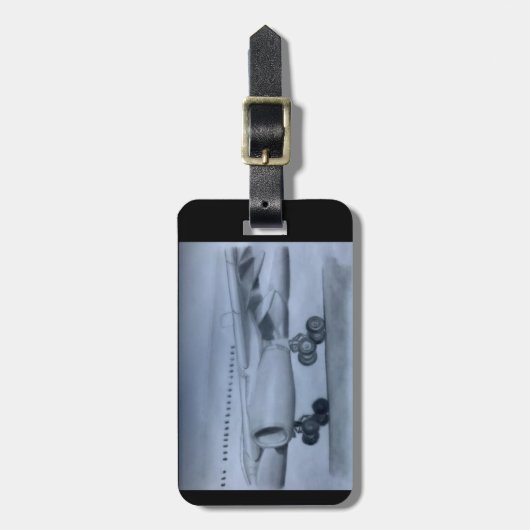 A330 Bagagelabel aan de landing (Voorkant verticaal)