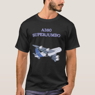 A380 Super Jumbo Airplane Adult Kinder Children Pl T-shirt