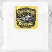 A39 Tortoise Classic Ronde Sticker Sticker (Tas)